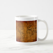 Carte antique du monde
