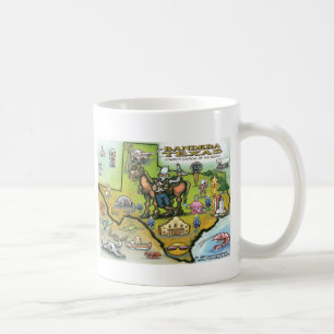 Mug Carte Bandera TEXAS