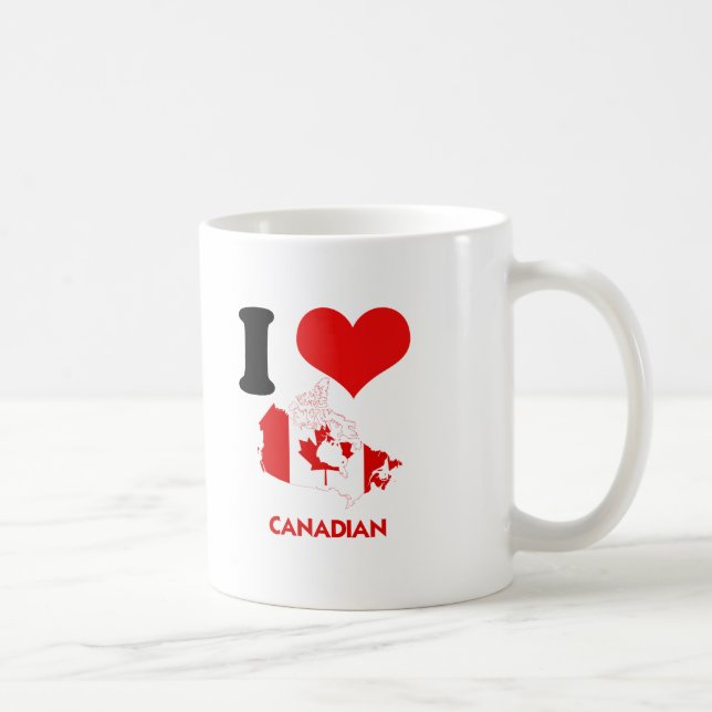 MUG CARTE CANADIENNE (Droite)