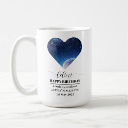 Mug Carte Carte Star Personnalisée : Célébrez Votre Sp