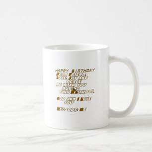 Mug Carte d'anniversaire pour un ami chrétien