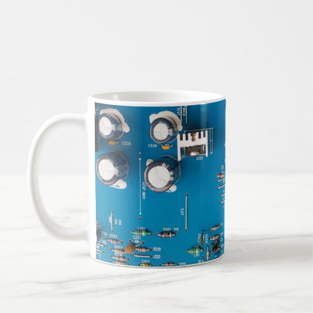 Mug Carte de circuit électronique (Gauche)