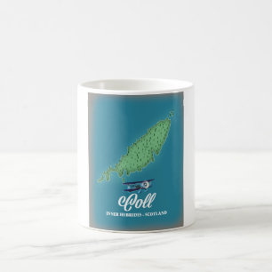 Mug Carte de Coll Inner Hebrides Écosse