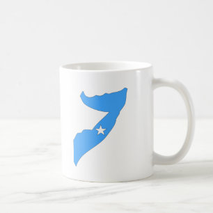 Mug Carte de drapeau de la Somalie