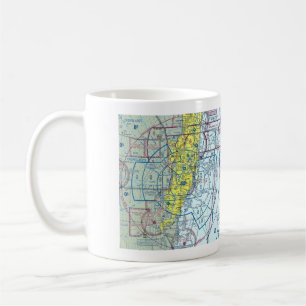 Mug Carte de la section Miami