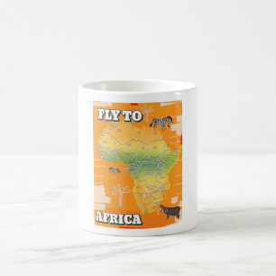 Mug Carte de l'Afrique