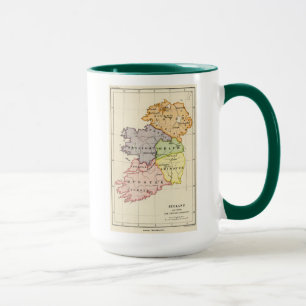 Mug Carte de l'Irlande
