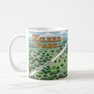 Mug Carte de plaisir du parc Zilker