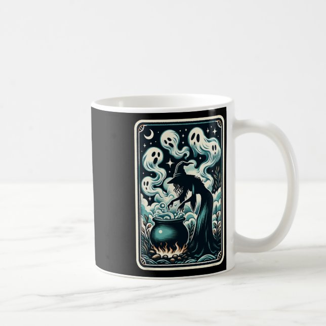 Mug Carte de Tarot Gothique Supernaturelle Ghost Cauld (Droite)