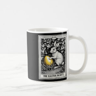 Mug Carte de tarot Lapin de Pâques heureux Œuf de prin
