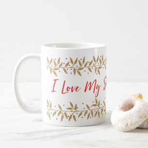 Mug Carte de voeux Design for Secret Santa Gift