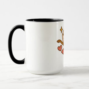 Mug Carte d'identité italienne Cappuccina Ballerina