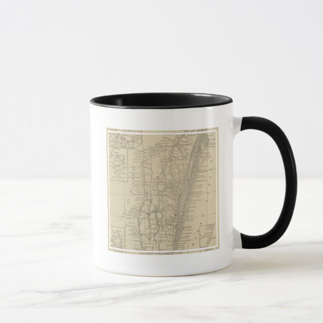 Mug Carte du Madagascar (Droite)