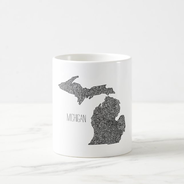 Mug Carte du Michigan (Centre)