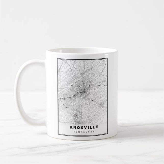 Mug Carte Knoxville (Gauche)