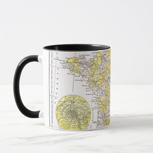 MUG CARTE : LA FRANCE (Gauche)