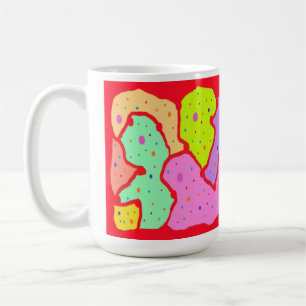 MUG CARTE MIP MOP ART DESIGN ABSTRAIT AMUSEMENT
