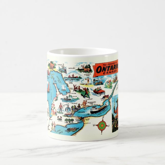 Mug Carte Ontario (Centre)