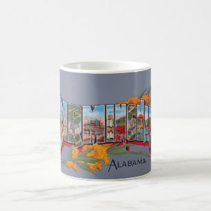 Mug Carte Postale Ancienne Birmingham AL