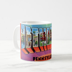 Mug Carte postale de Bethlehem PA