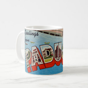 Mug Carte postale de salutation de Paducah KY