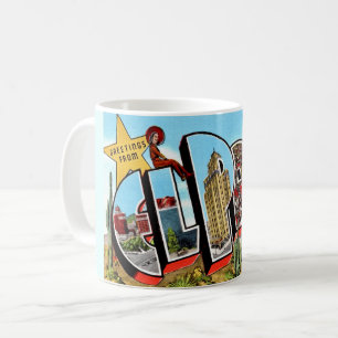 Mug Carte postale d'El Paso TX