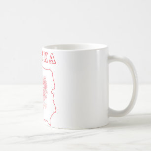 Mug Carte Rouge Polska avec aigle