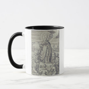 Mug Carte Sainte de l'évêque Amand de Maastricht