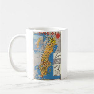 Mug Carte Suède