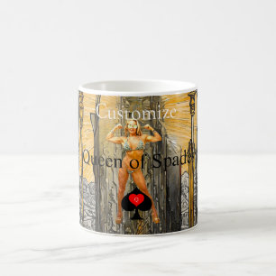 Mug Carte Tarot Reine des pique Thunder_Cove