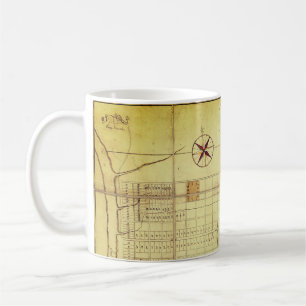 Mug Carte vintage, présentation originale - Philadelph