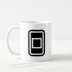 Mug Carte Zener Carré creux