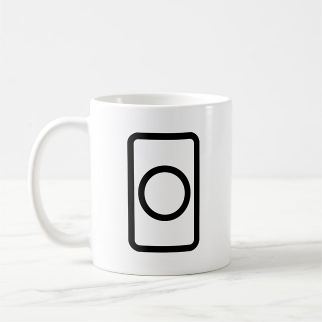Mug Carte Zener | Cercle creux (Gauche)