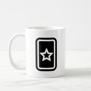Mug Carte Zener Hollow 5 Pointed Star