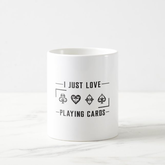 Mug Cartes Carte Casino Jouer Jour Ace Poker Jeu Cadea (Centre)