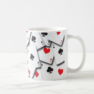 MUG CARTES DE JEU D'AS