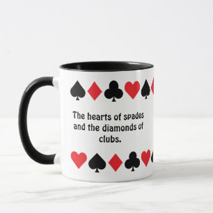 Mug Cartes de jeu Inspirationnelles personnalisées