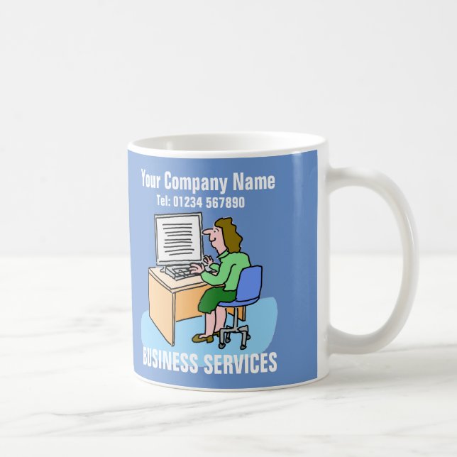 Mug Cartographie du travailleur des services aux entre (Droite)