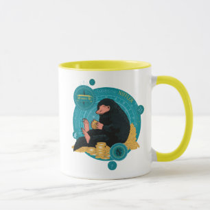 Mug Carton NIFFLER™ Avec Pièces D'Or
