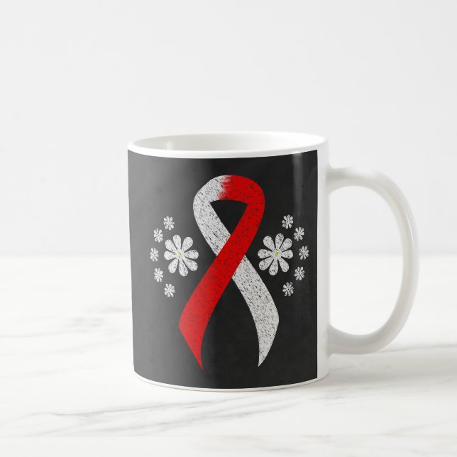 Mug Carton rouge et blanc (Droite)