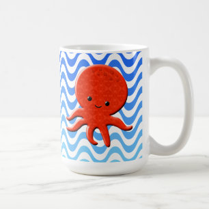 Mug Cartoon bleu épaisse