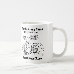 Mug Cartoon de Convenience Store