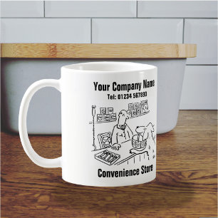 Mug Cartoon de Convenience Store