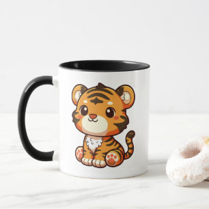 Mug Cartoon de tigre pour bébé mignon