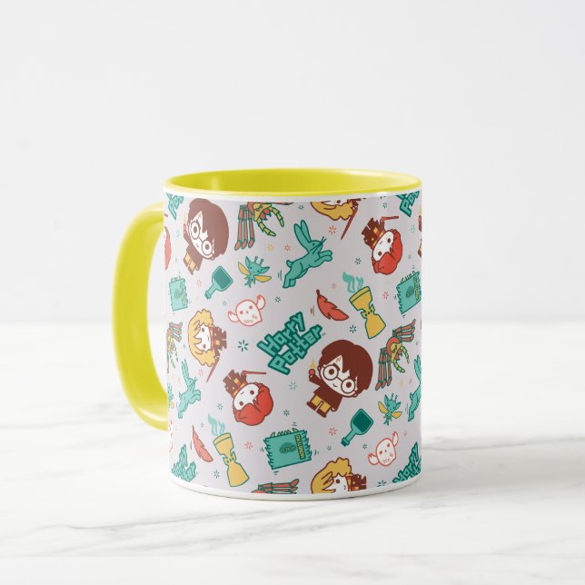 Mug Cartoon HARRY POTTER™ Créatures et sorts Motif (Devant gauche)