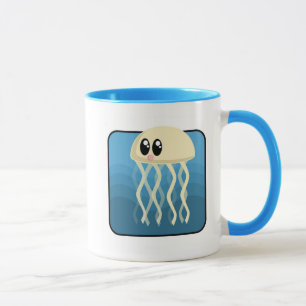 Mug Cartoon Jellyfish