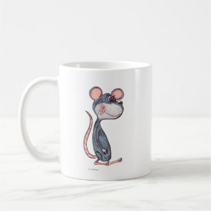 Mug Cartoon Souris Rodent Pal Caractère Marqueur Art