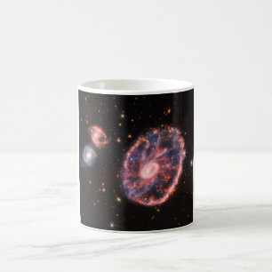 Mug Cartwheel Galaxy, James Webb Télescope Spatial