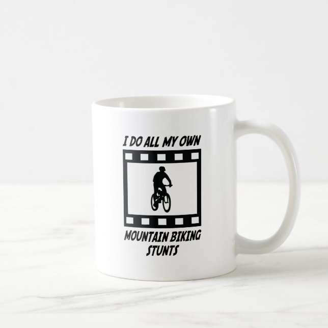Mug Cascades faisants du vélo de montagne (Droite)