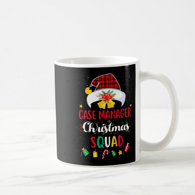 Mug Case Manager Christmas Squad Santa Hat Matching Pr (Droite)